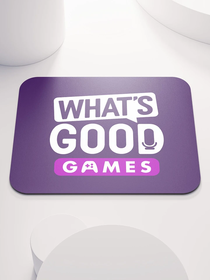 What's Good Games Mouse Pad product image (1)