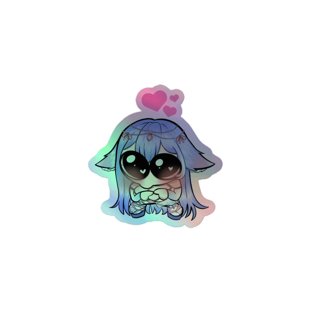 Holographic Shy Cinna Sticker product image (1)