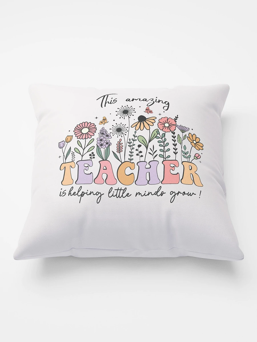 Amazing Teacher Affirmations Pillow product image (1)