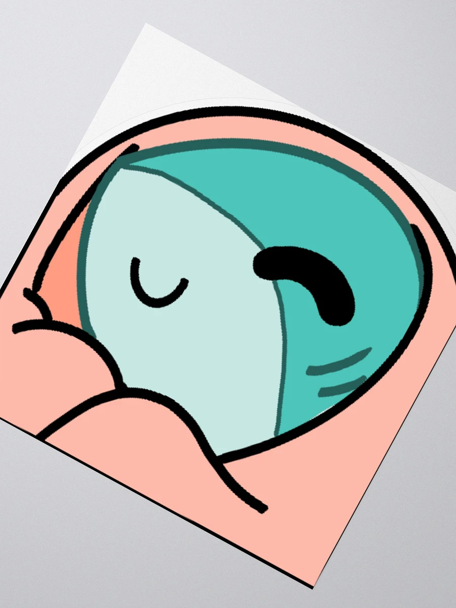 Cozy Shark Sticker product image (2)