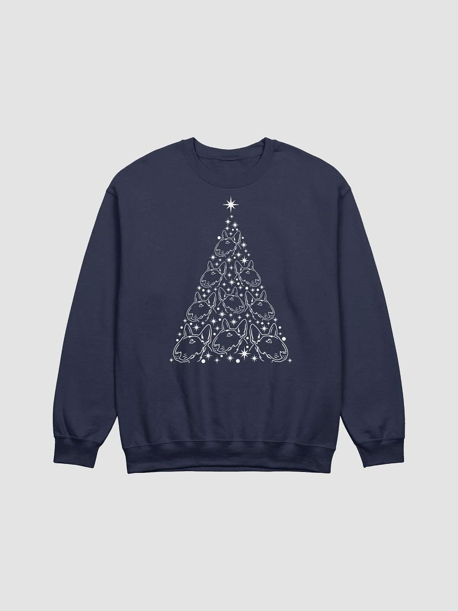 Bull Terrier Christmas Tree Sweatshirt Design for Bull Terrier Paw-rents product image (18)