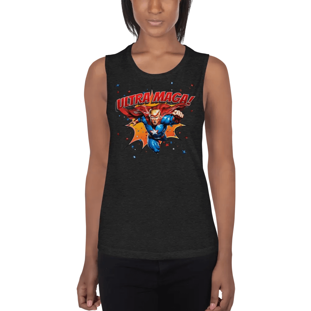 Ultra MAGA! - Women's Flowy Muscle Tank product image (2)
