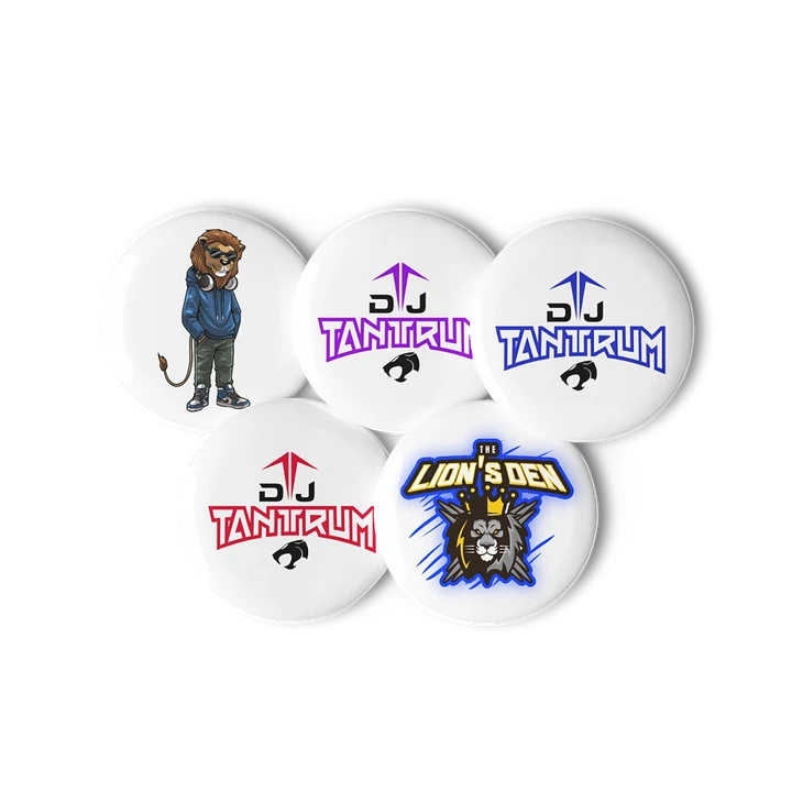 DJ TanTrum & Lion's Den Logo Pins product image (1)