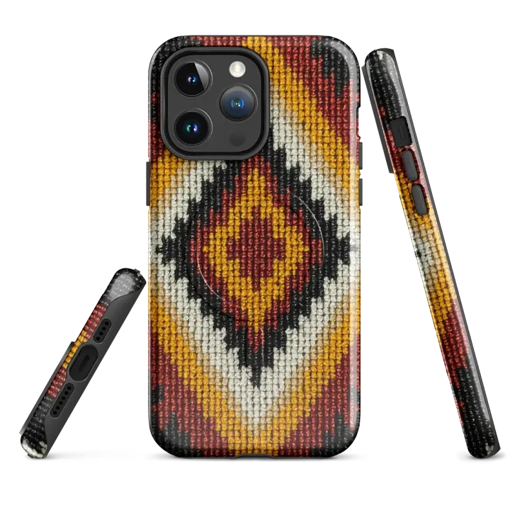 Faux-beaded Diamond Threads iPhone® Case product image (1)