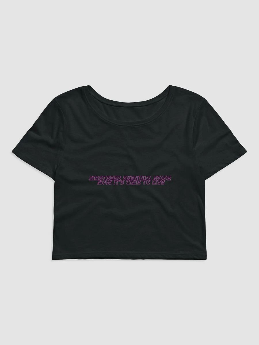 Survival Mode OFF: Empowered Sisterhood Crop Tee product image (3)