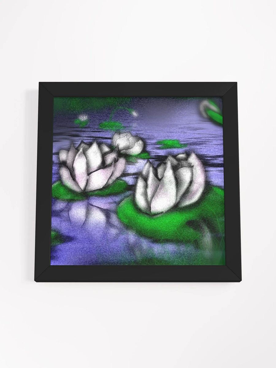 Little Lotus Pond Framed Poster product image (58)