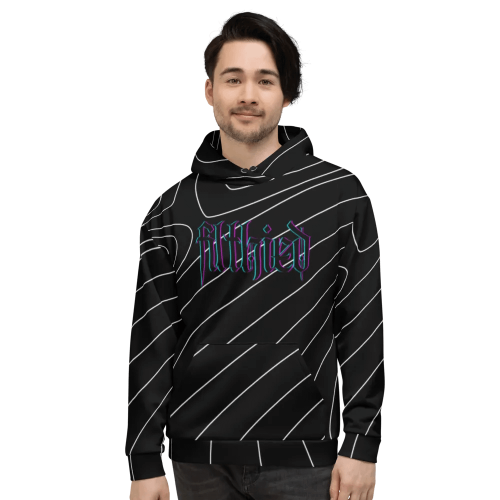 Glitch Topo Hoodie product image (2)