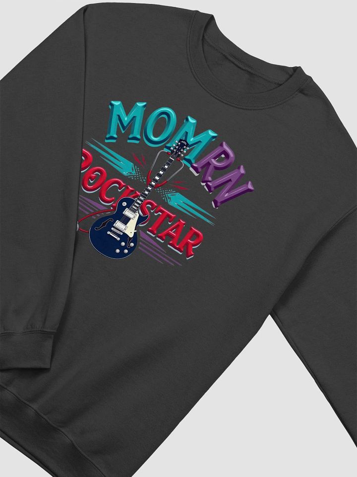Rockstar Mom RN Crewneck Sweatshirt product image (18)