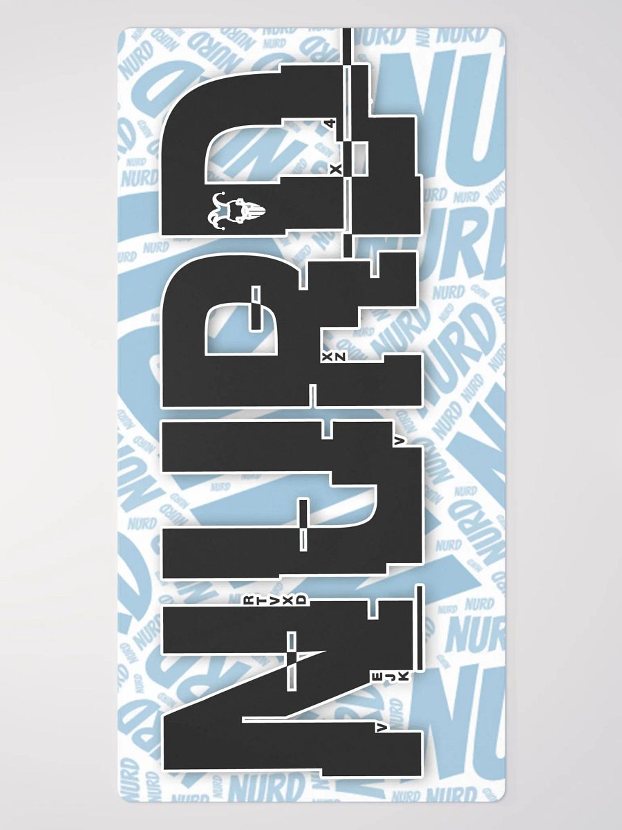 Nurd Glitch Desk Pad product image (2)
