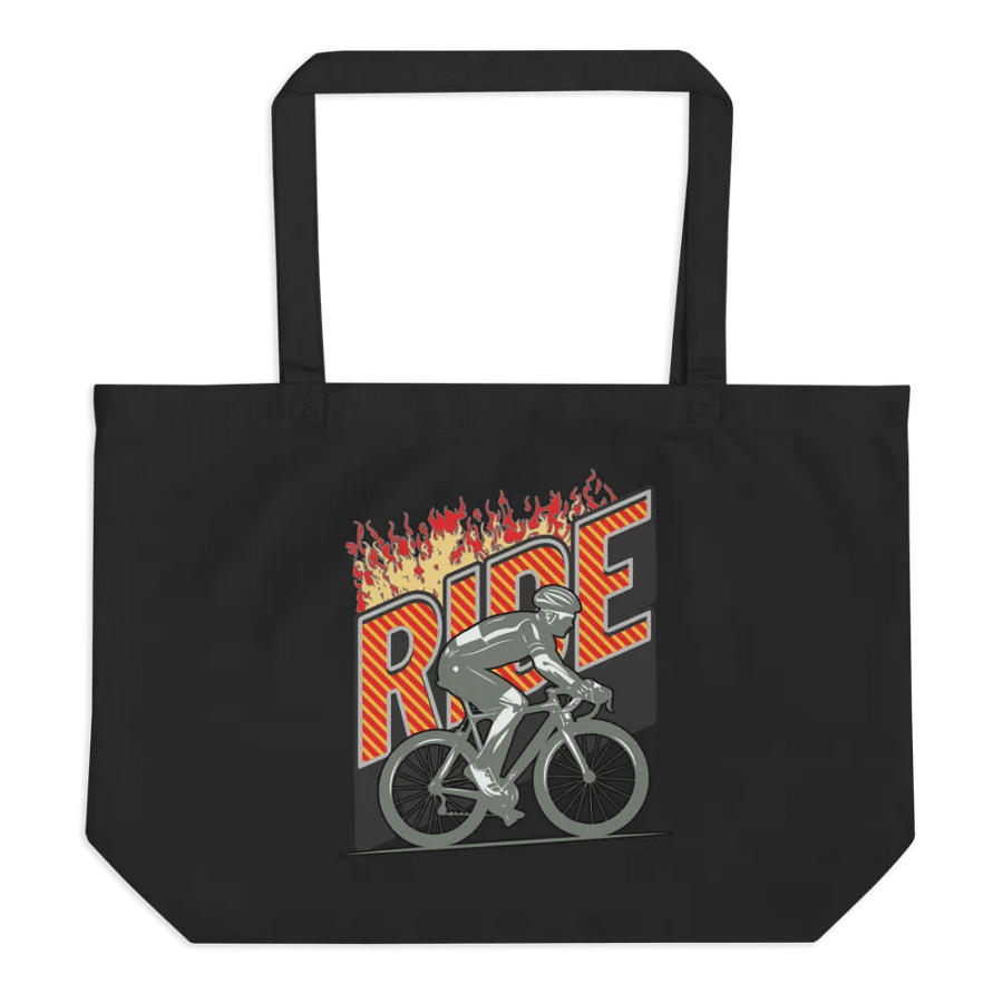 Ride Cycling Flaming Tote product image (1)