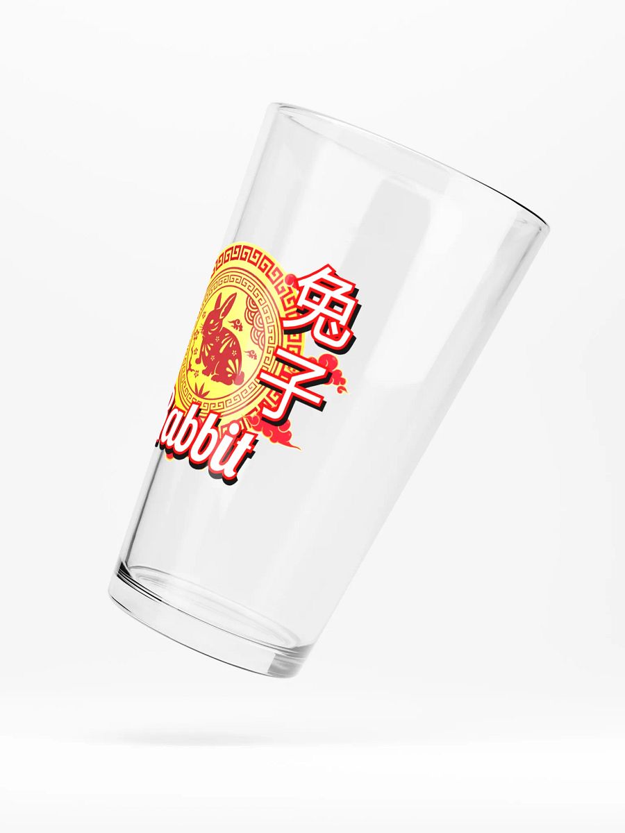 Rabbit - Chinese Zodiac Pint Shaker Glass product image (5)