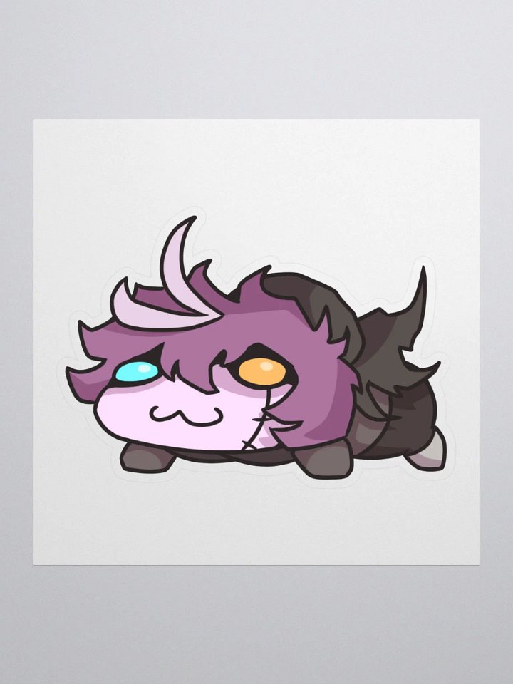 Nekri Frog Stare Sticker product image (1)