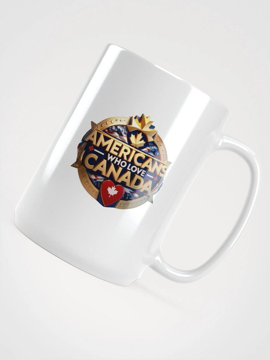 Canadian-American Love Emblem Mug product image (4)