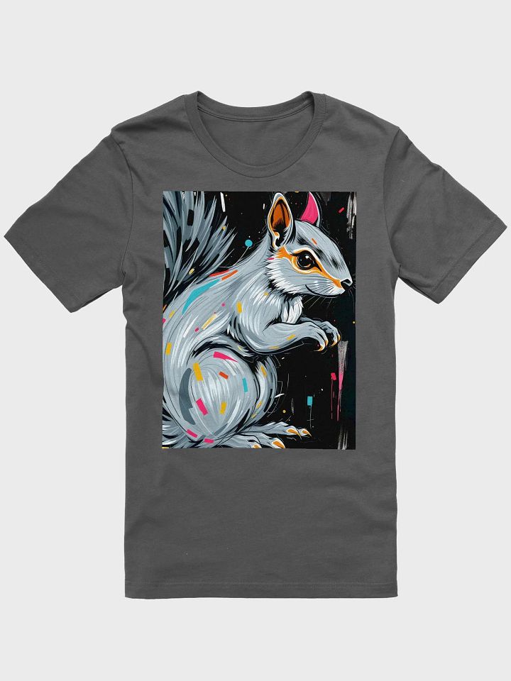 grafitti style grey squirrel (It's Pooky!) Iconic Comfort T-Shirt product image (1)