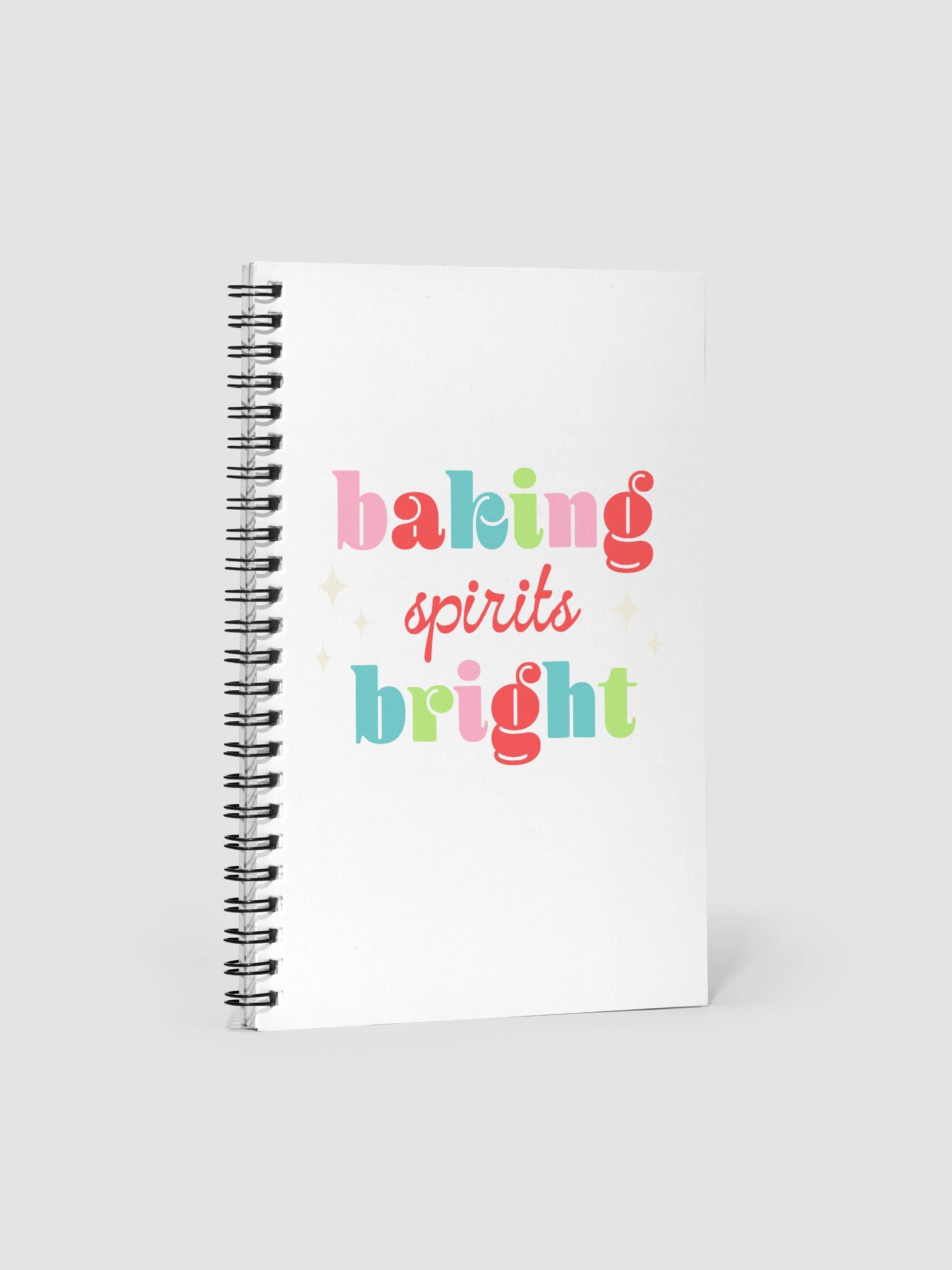 Baking Spirits Bright Notebook product image (1)