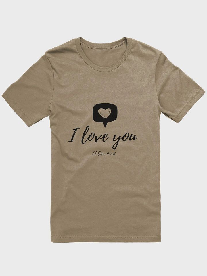 I love you Dark Unisex Super soft T-Shirt product image (1)