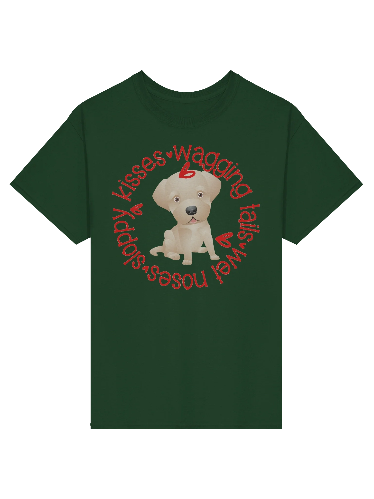 Sloppy Kisses Golden Lab T product image (25)