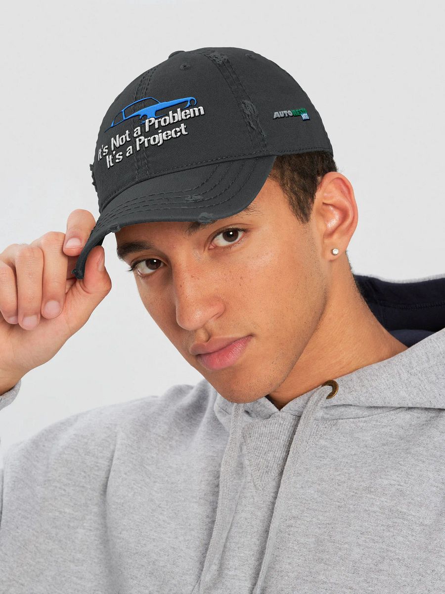 AutoRestoMod Distressed Dad Hat product image (5)