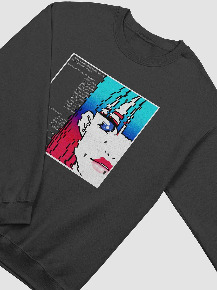 Panic Glitchy Dream Girl v2 Sweatshirt product image (3)