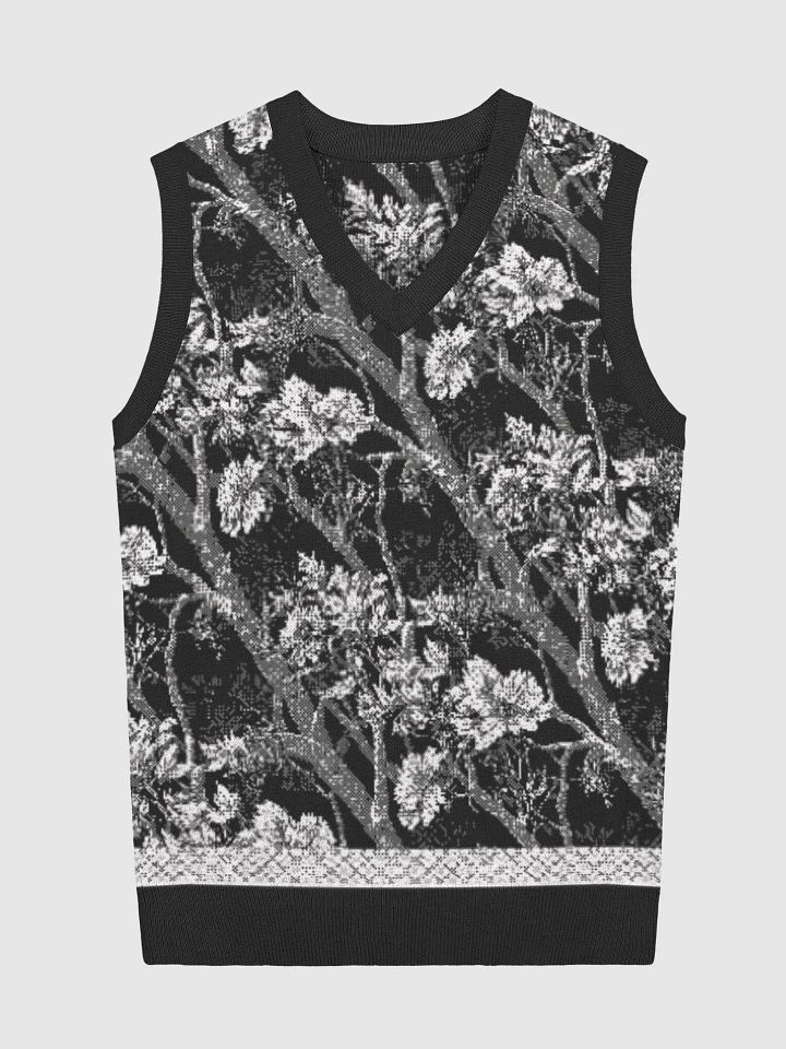 Floral Dream Knitted V-Neck Vest product image (1)