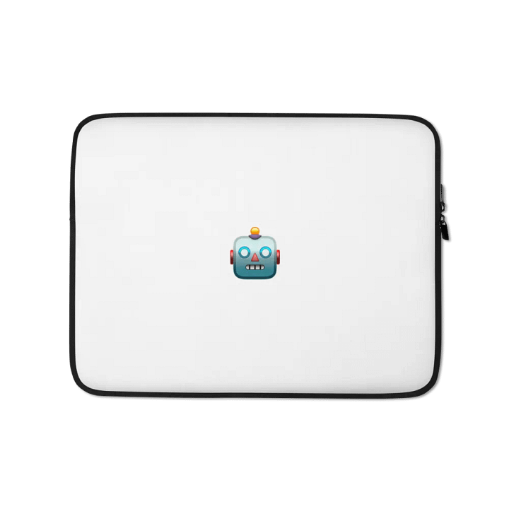 Robot Emoji Laptop Sleeve product image (2)