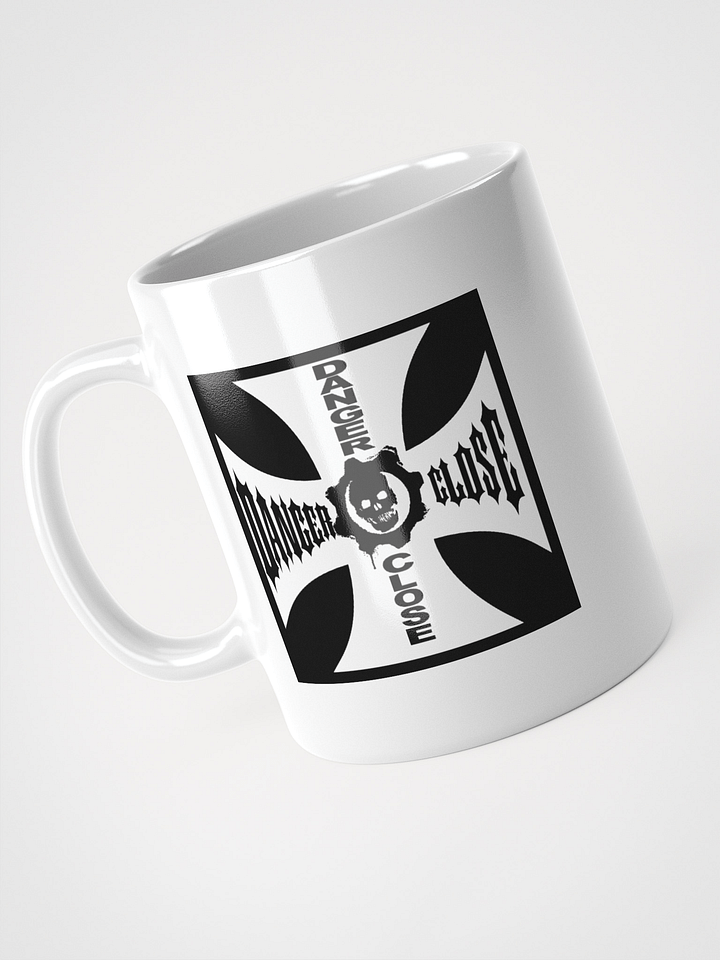 DANGER CLOSE COFFEE CUP (WHITE) product image (2)