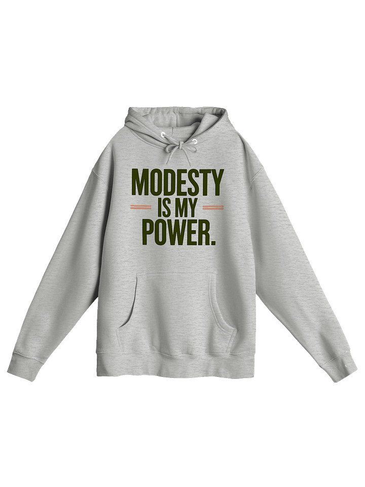 Modesty Power Hoodie, Bold Statement Gift, Empowering Fashion product image (1)