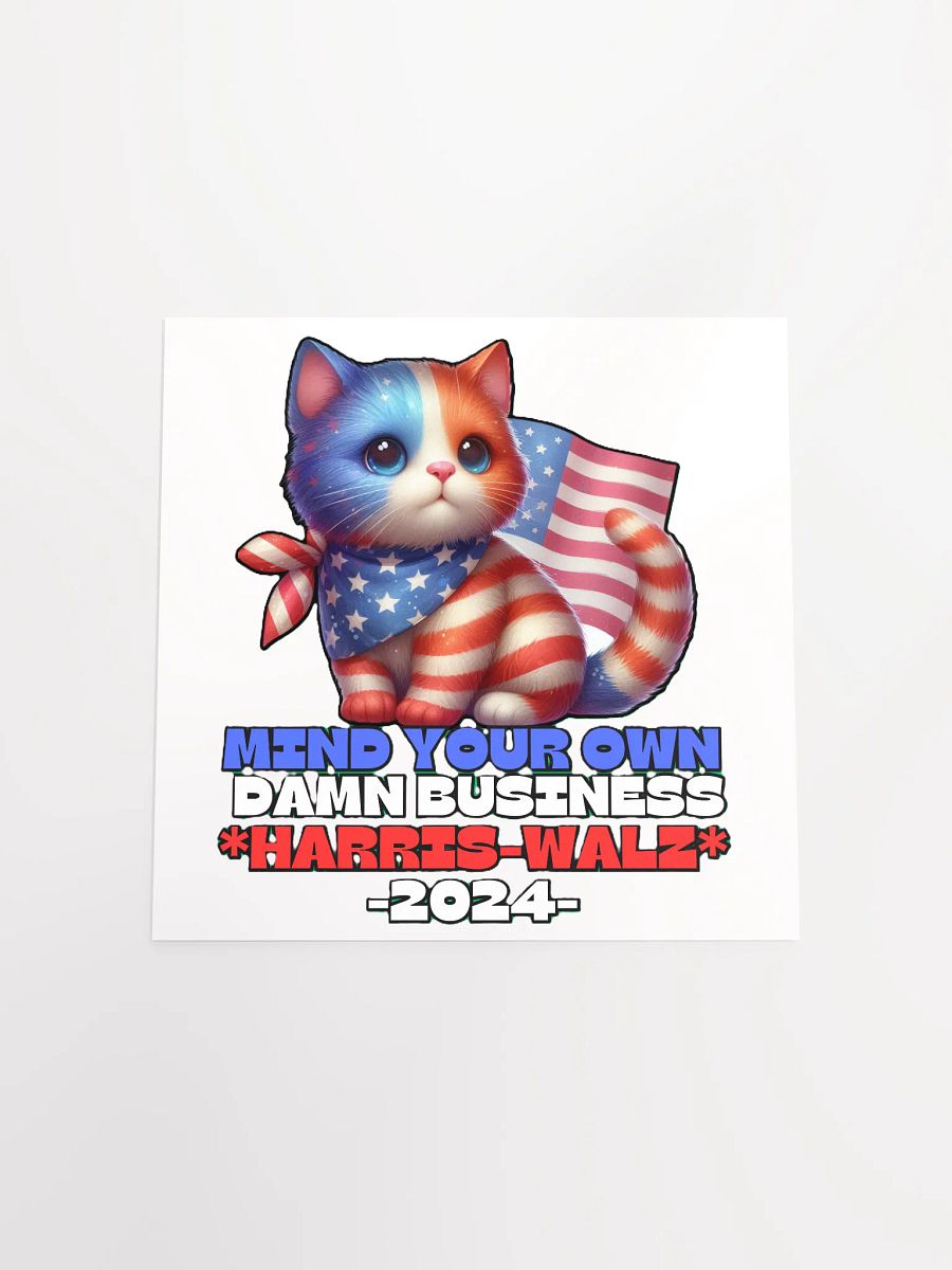 HARRIS-WALZ 2024 MIND YOUR OWN DAMN BUSINESS product image (17)