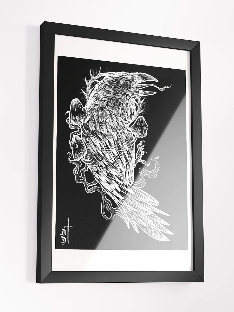 Reincarnation Raven Framed Art Print product image (3)