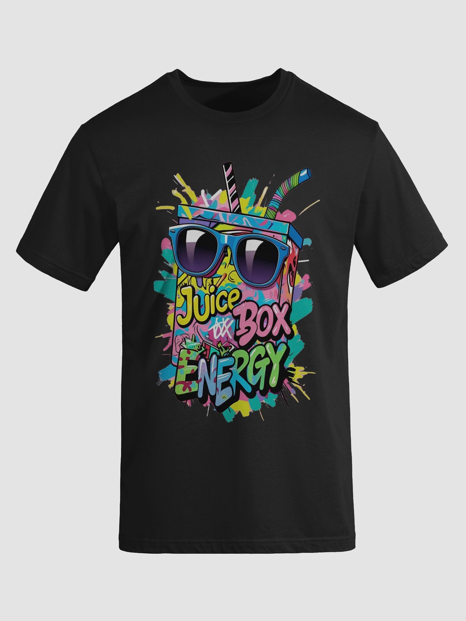 Juice Box Energy | Vibrant Street Art Tee product image (11)