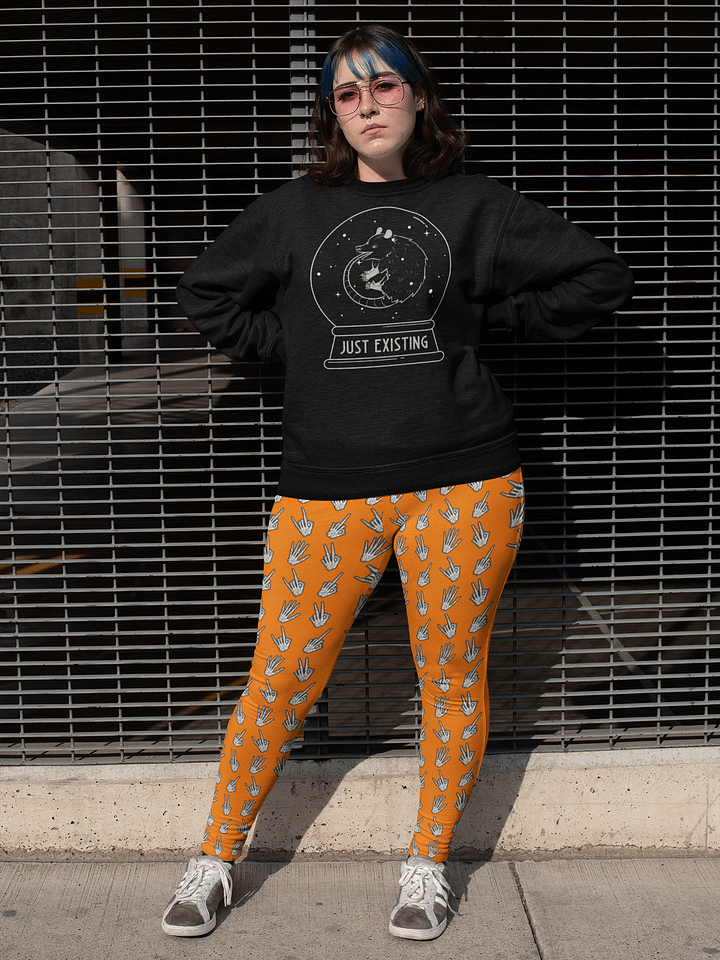 Just Existing classic sweatshirt product image (1)