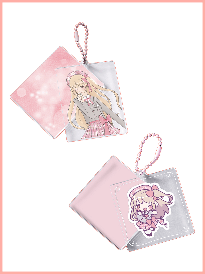 ʚ♡ɞ Idol Layered Keychain - PREORDER ʚ♡ɞ product image (1)