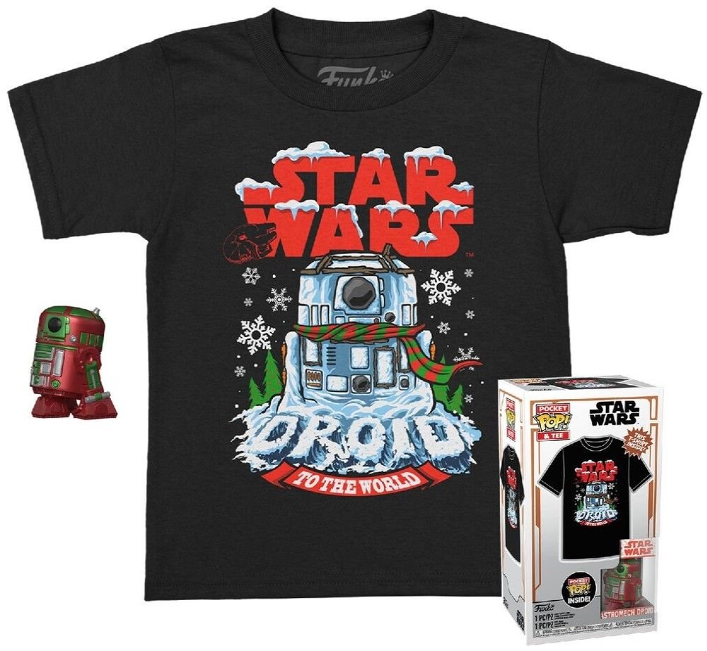 Set Funko POP! Collector's Box: Movies - Star Wars (Holiday R2-D2) (Metallic), S product image (1)
