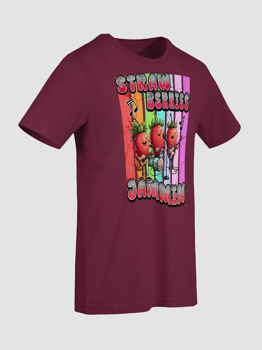 Strawberries Jammin Band T-Shirt product image (8)