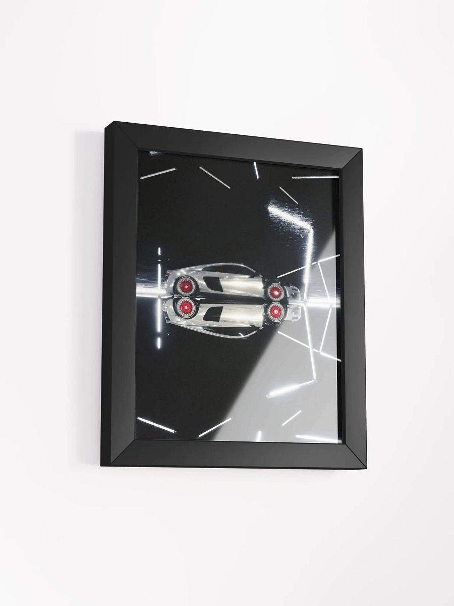 Reflective Speed: Framed Poster product image (2)