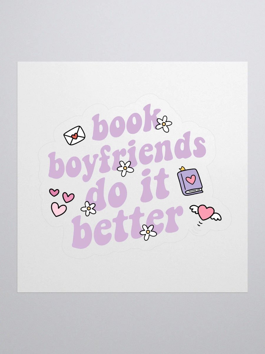 Book Boyfriends Sticker product image (1)
