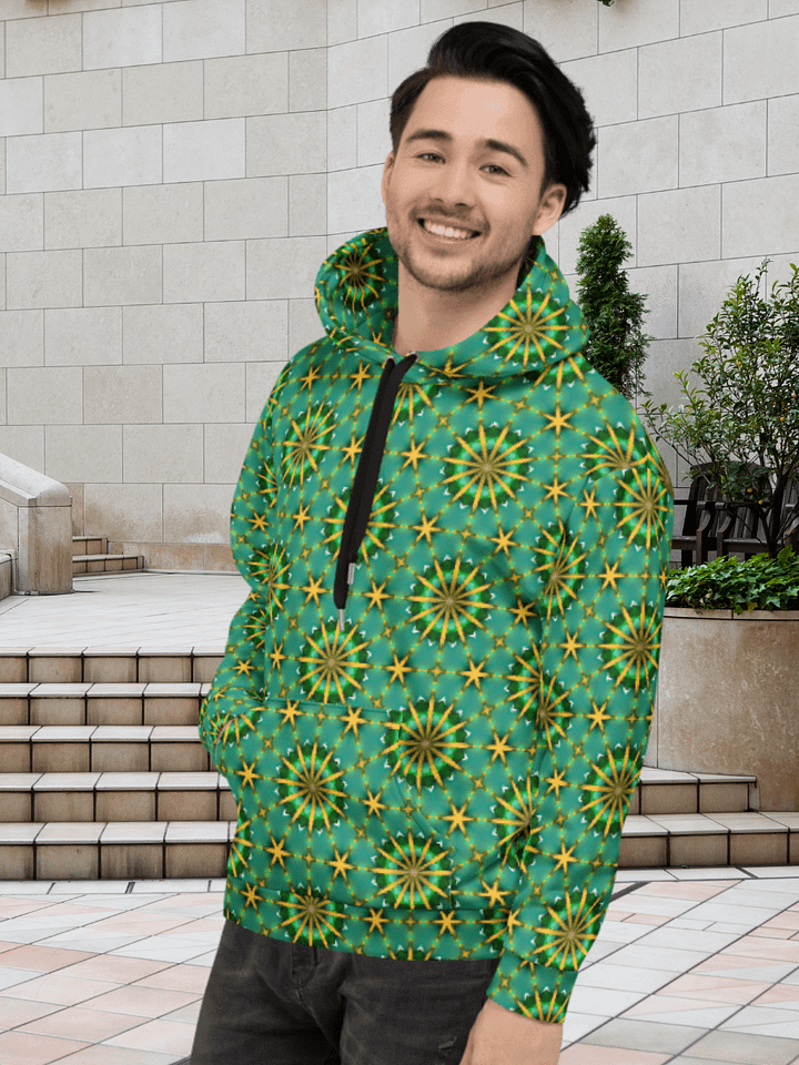 Stellar Grid Unisex Hoodie product image (1)
