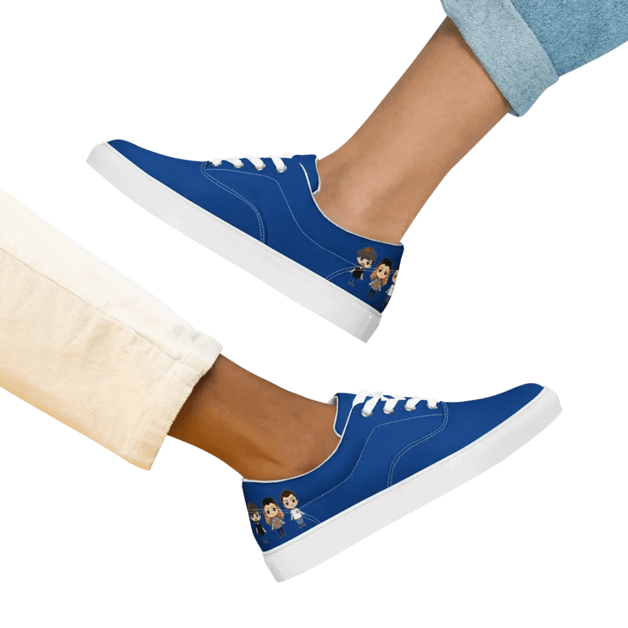Women's Canvas Shoes - Blue product image (11)