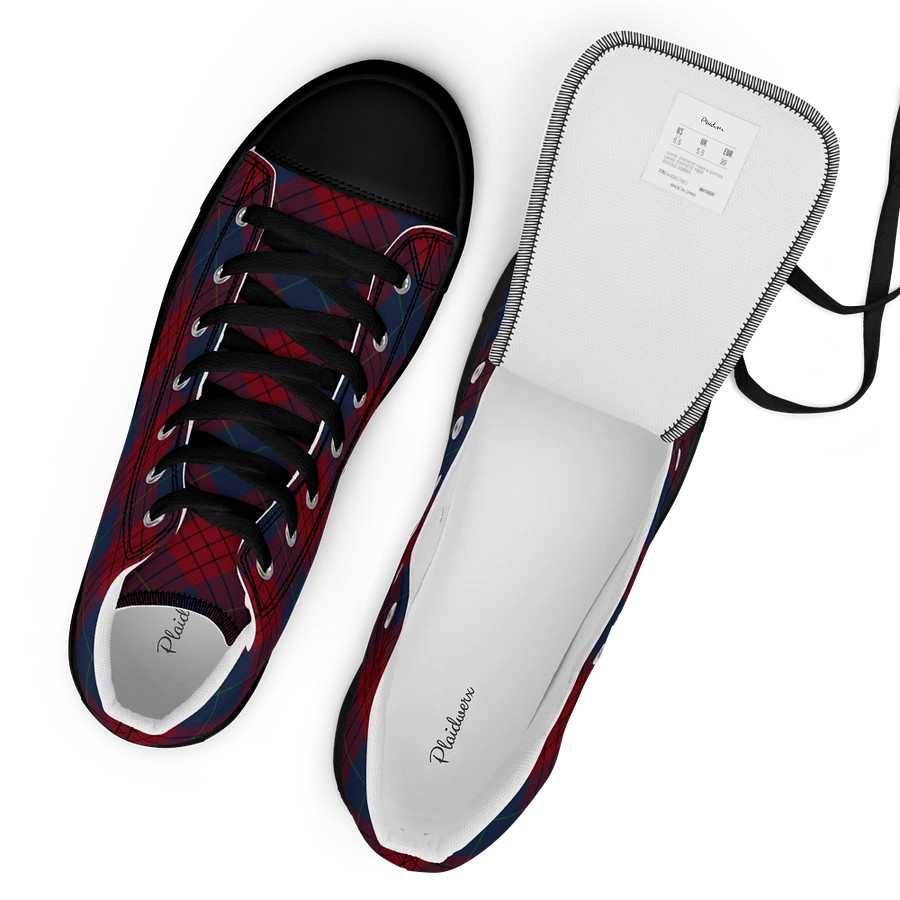 Robinson Tartan Men's High Top Shoes product image (17)