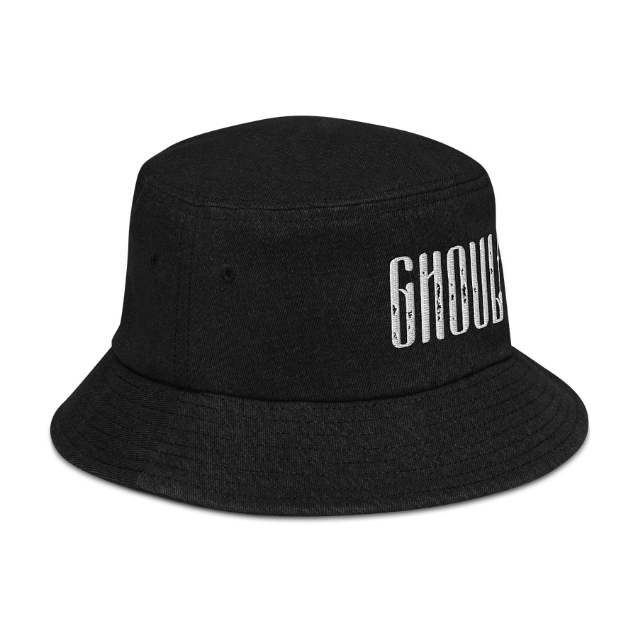 Pixelated Ghoul Denim Bucket Hat product image (3)