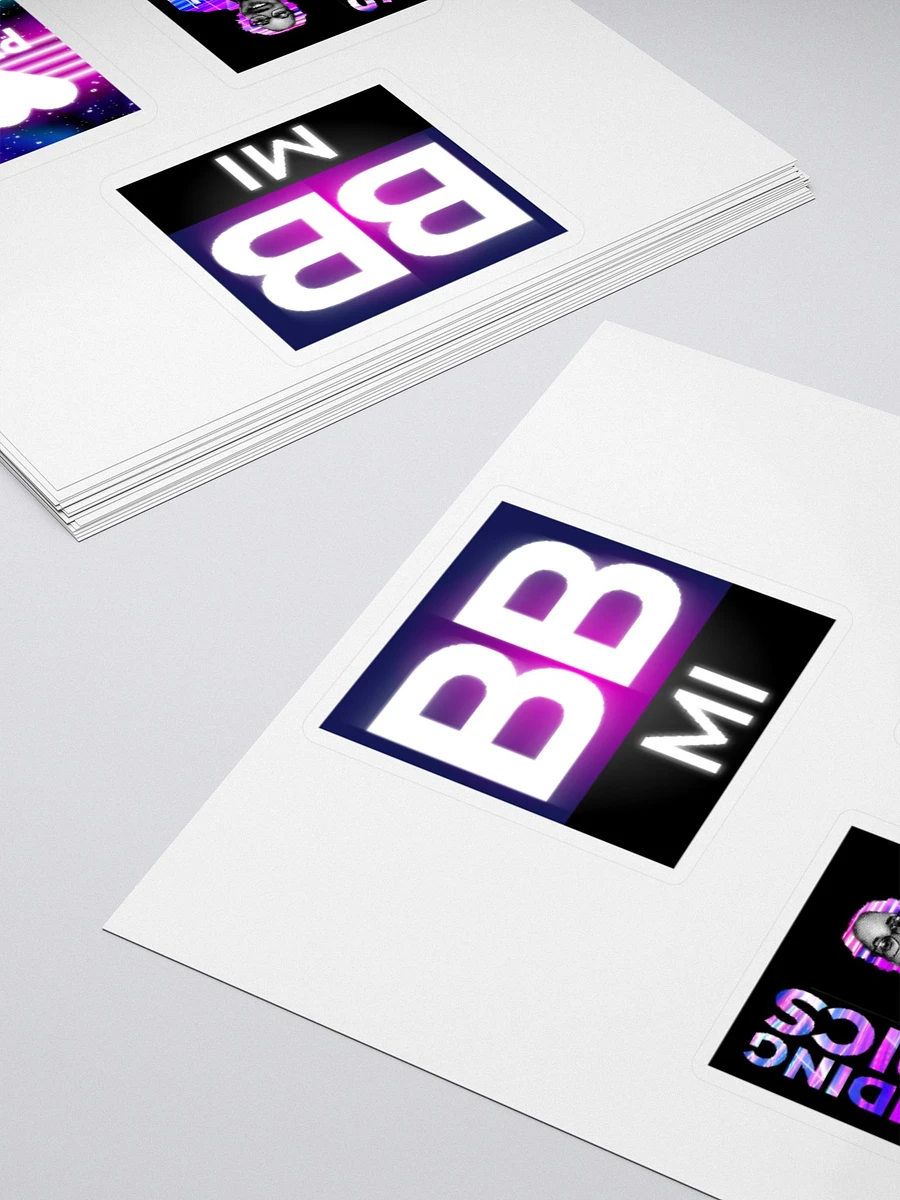 BB Media Industries Logo Stickers product image (4)