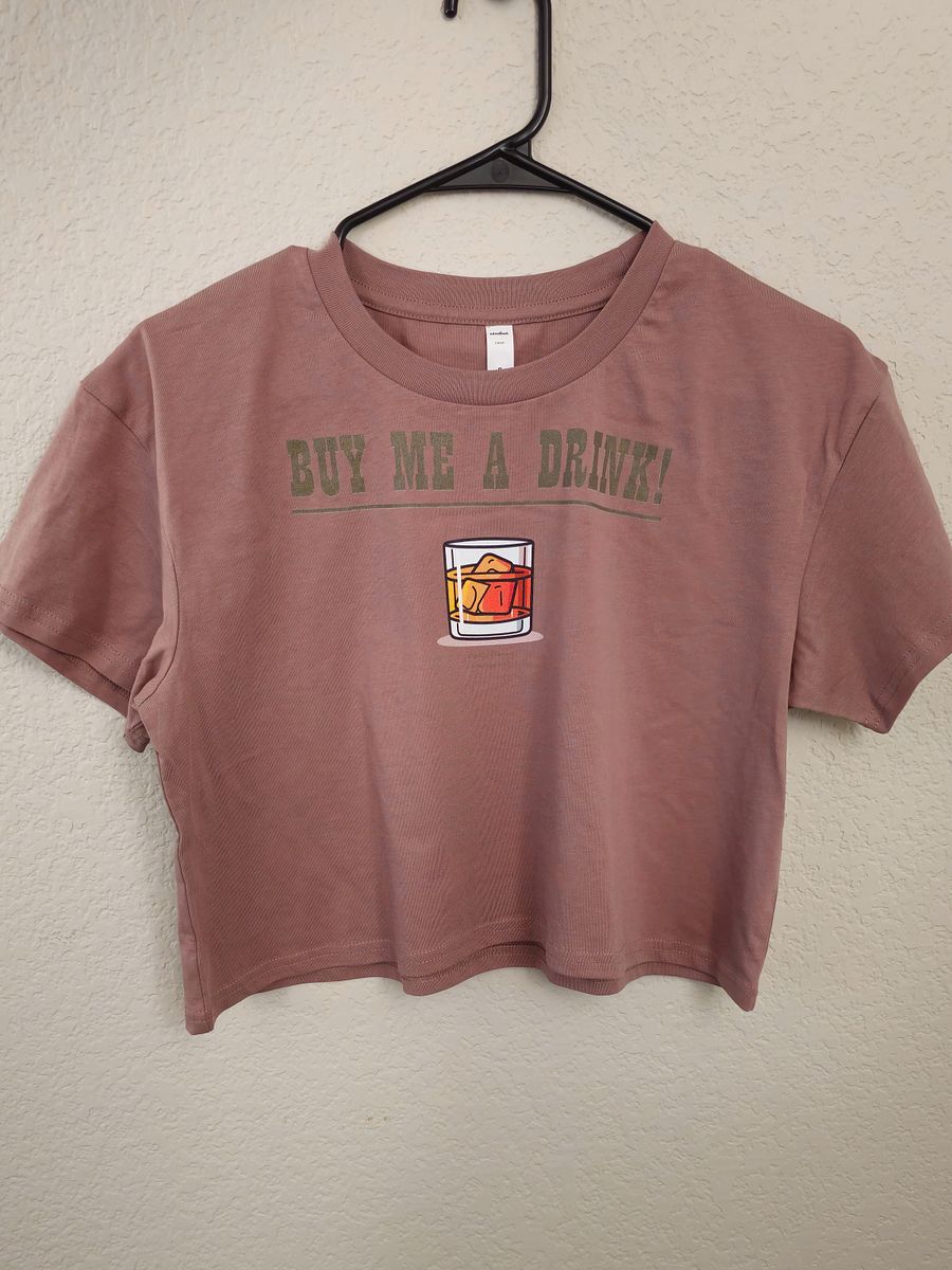 Buy Me A Drink Crop Top product image (58)