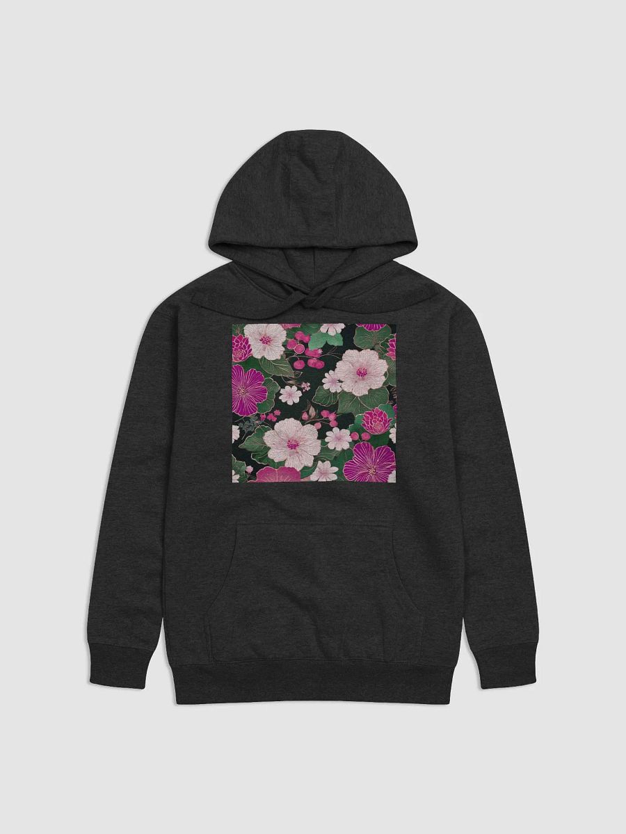 Hoodie Unisex Japanese Flowers Eight product image (1)