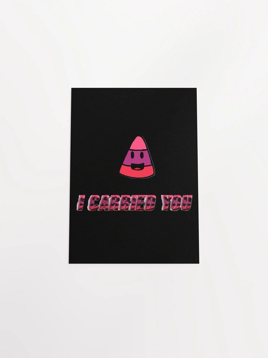 I CARRIED YOU - Matte Poster Paper product image (50)