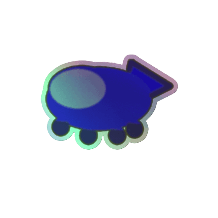 Spaceship Dreams Holographic Sticker Sheet product image (2)
