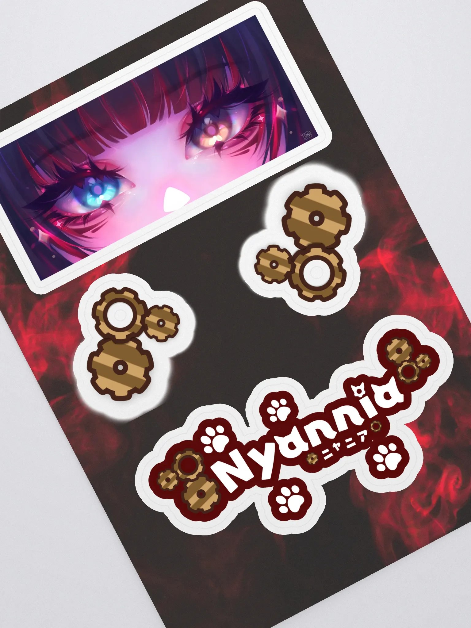 ⚙︎ Nya 2.0 Sticker sheet product image (1)
