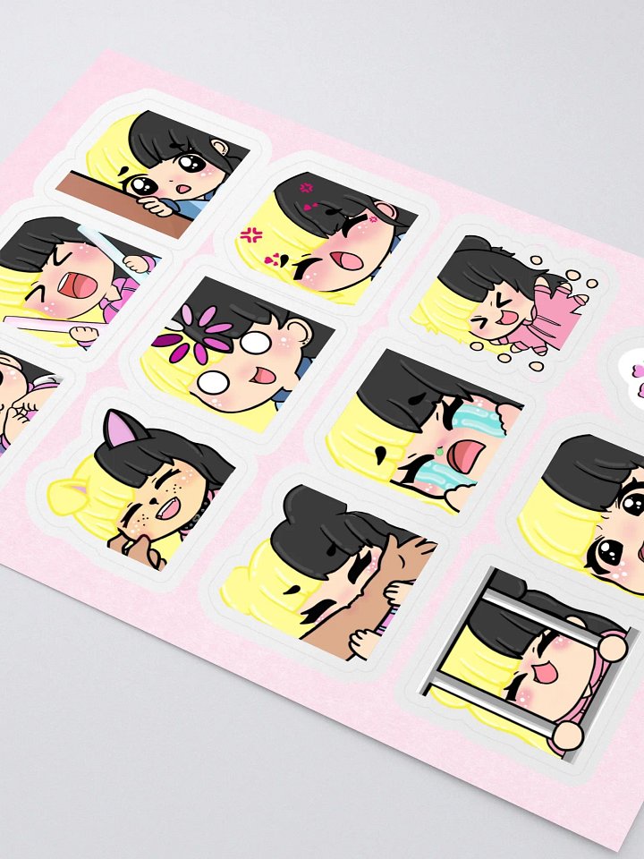 Emote Sticker Sheet 3 product image (2)