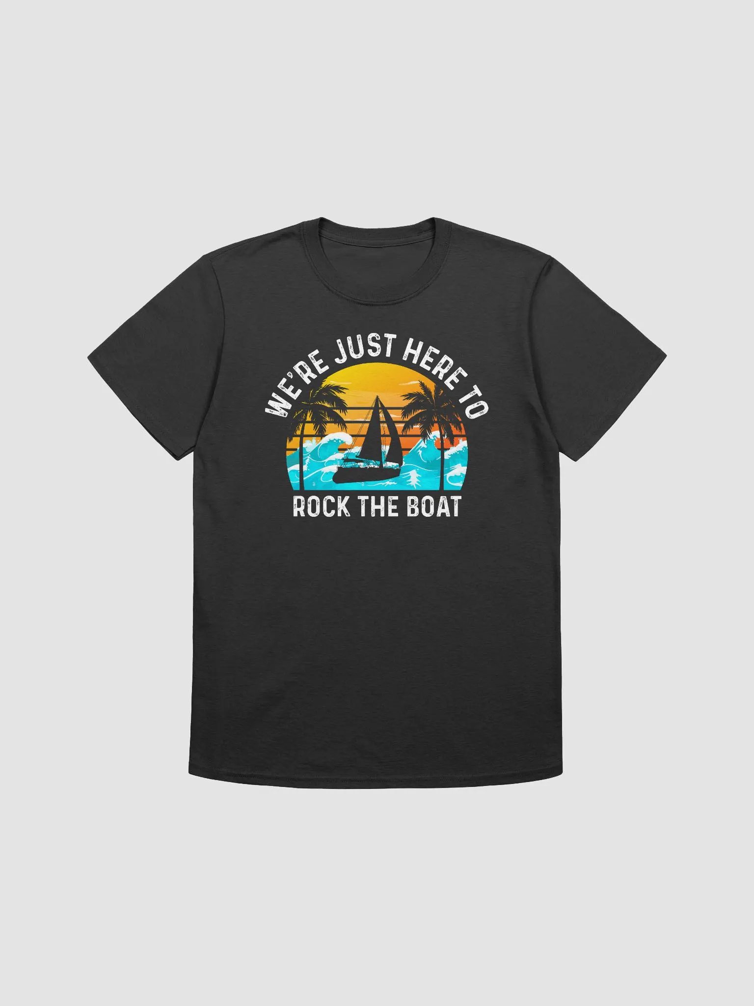 Rock the Boat Gildan 64000 Unisex Tshirt product image (2)