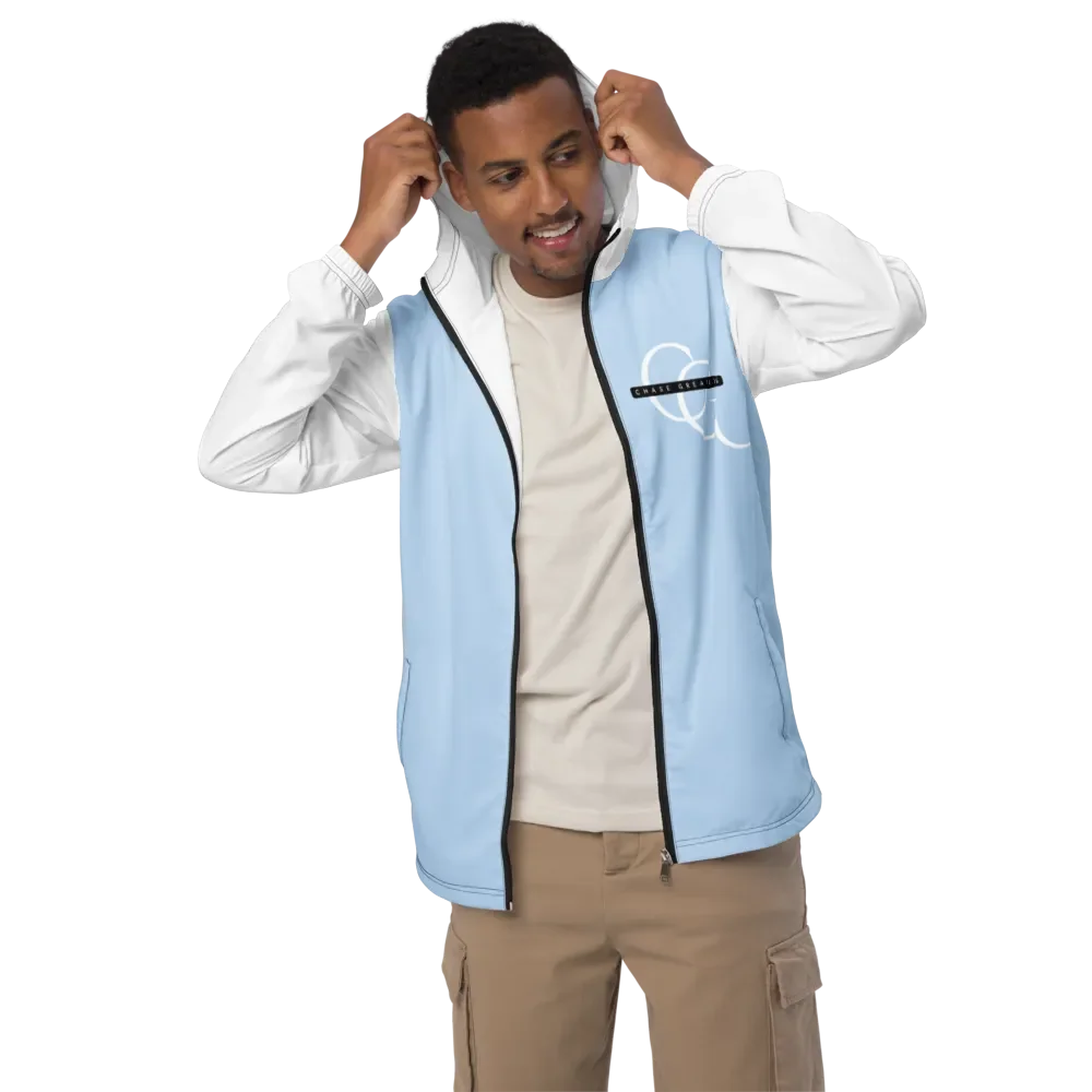 CG Light Blue Windbreaker White Sleeves product image (3)