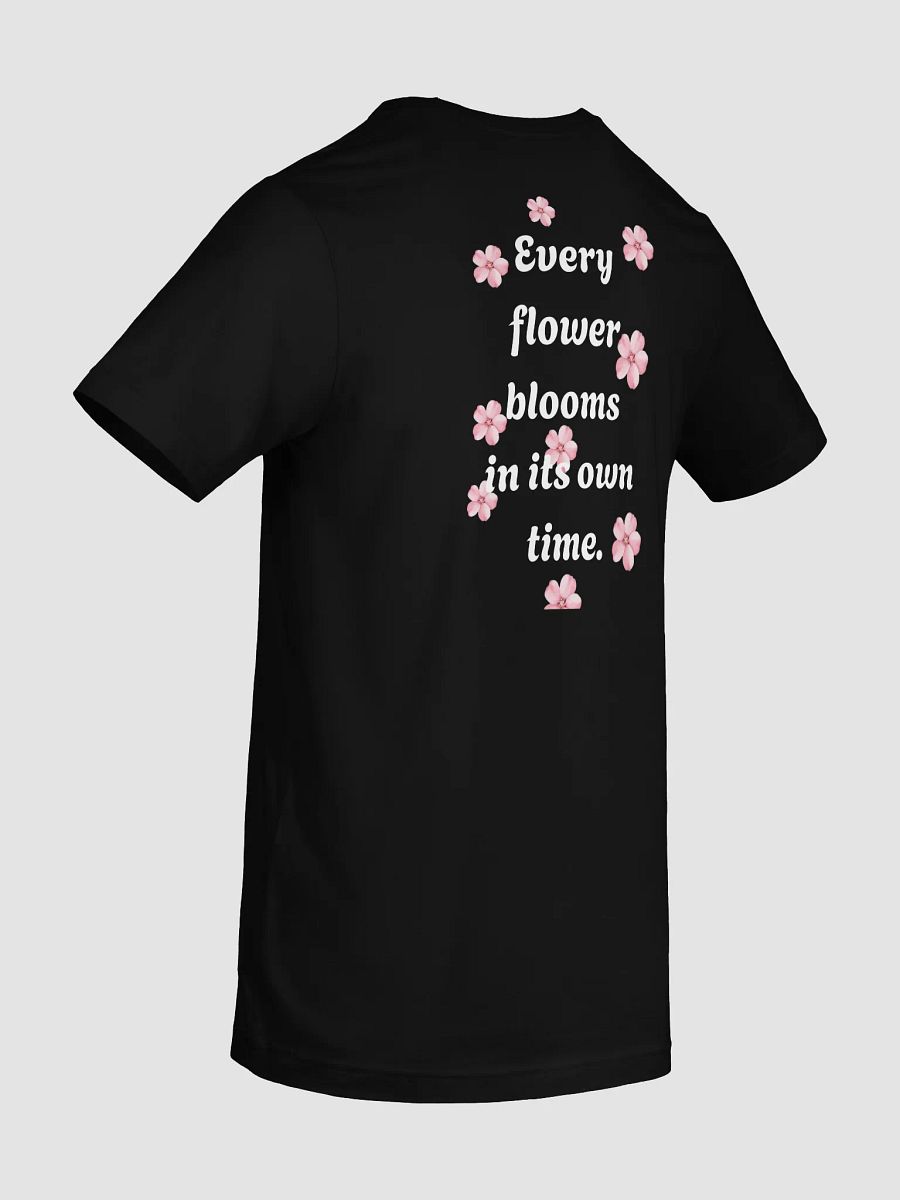 I am a Blooming Believer T-Shirt (Black/White) product image (10)